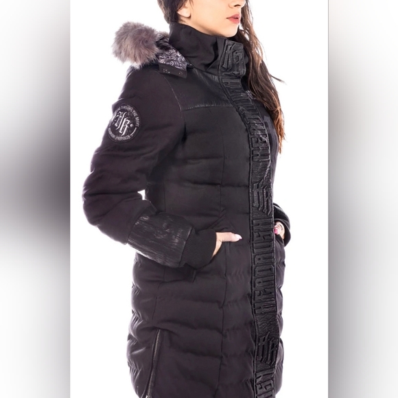 💥💥 needs to go.💥 Gorgeous ❤️ Headrush Brand down winter parka  xs HOST PIC🤎 - Picture 4 of 8